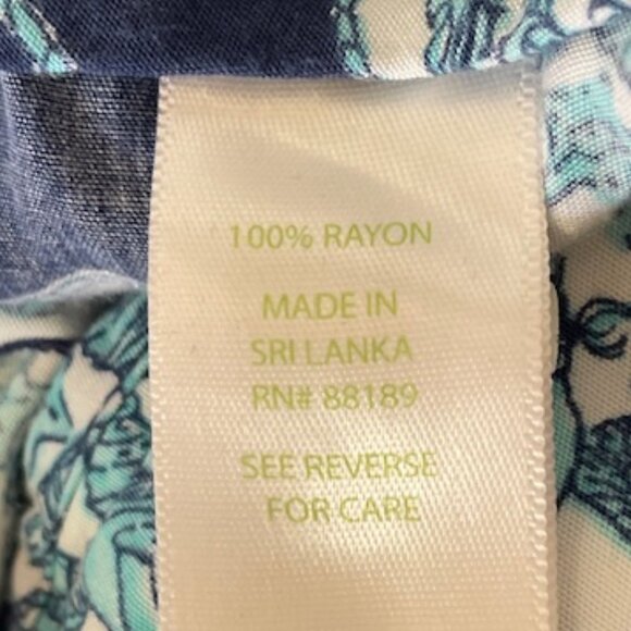 LILLY PULITZER Hey Sailor Wide Leg Palazzo Drawstring Waist Pants M - Picture 13 of 16